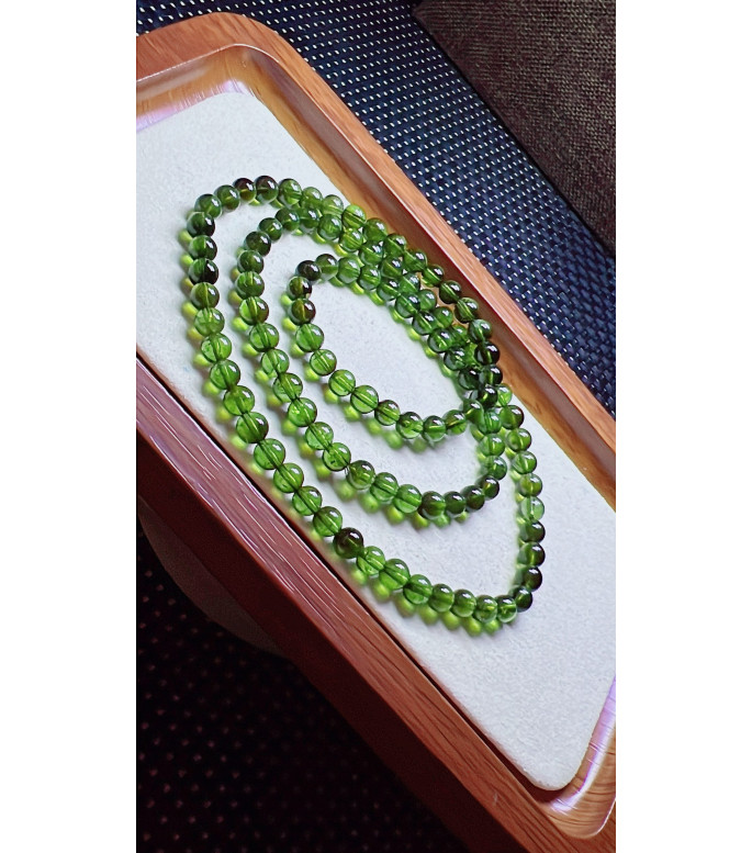 321F6 exquisite green tourmaline three circle bracelet, specification 5.5mm, weight 30g 321F6 exquisite green tourmaline three circle bracelet, specification 5.5mm, weight 30g