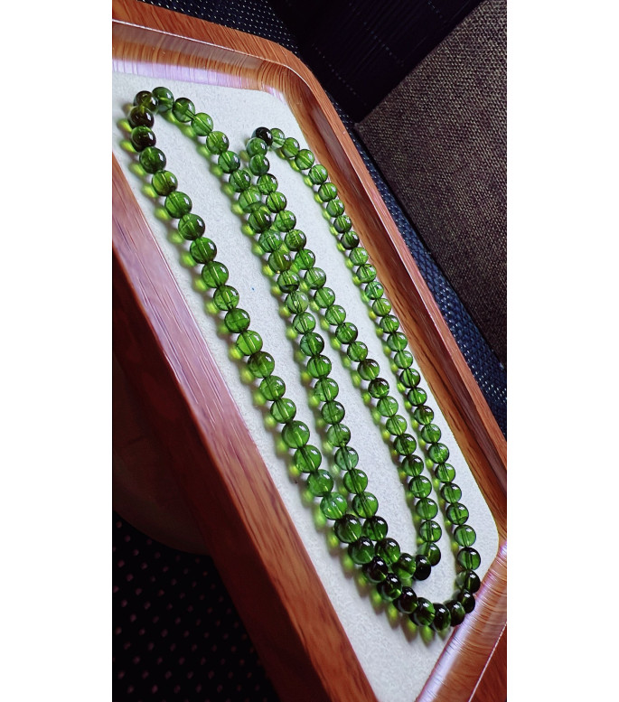 308F3 exquisite green tourmaline three circle bracelet, specification about 5.6mm, weight 308F3 exquisite green tourmaline three circle bracelet, specification about 5.6mm, weight